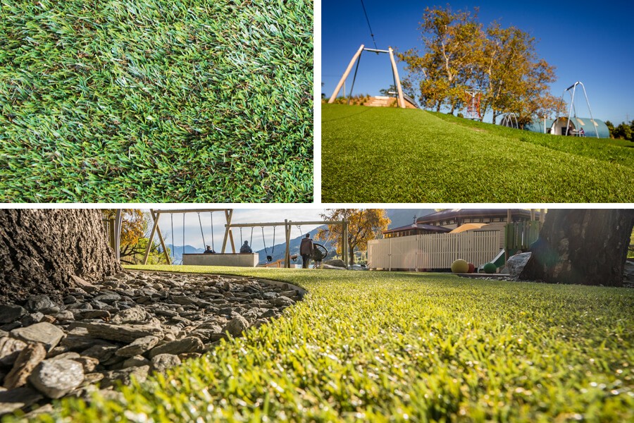 artificial turf playground surfacing images.